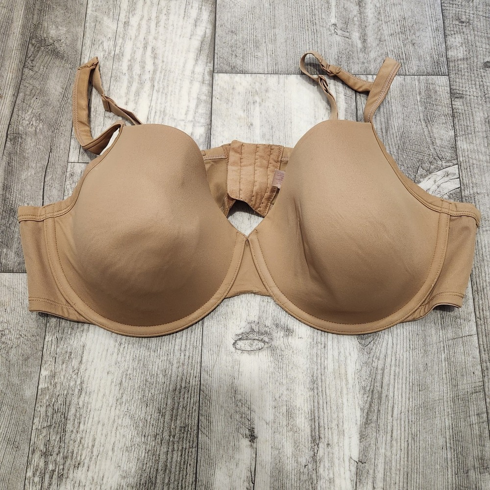 Cacique Women's Nude Underwire‎ Bra Size 46DD